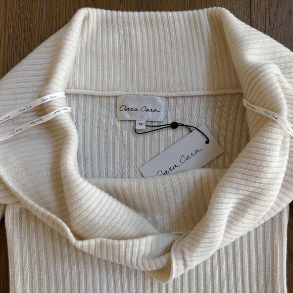 Cara Cara Salma Off-the-Shoulder Ribbed Twisted Wool and Cashmere-blend … - Picture 16 of 16